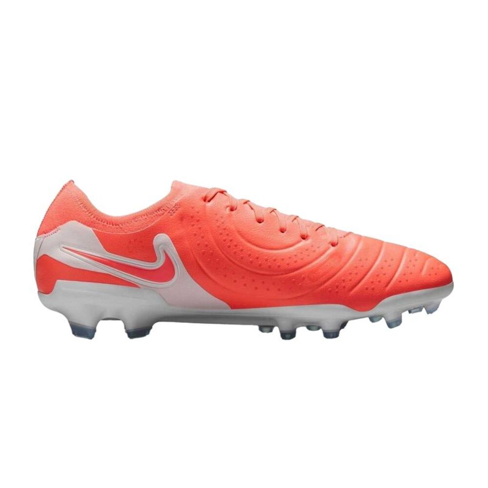 Nike Mens Tiempo Legend 10 Leather Firm Ground Football Boots / Red/White